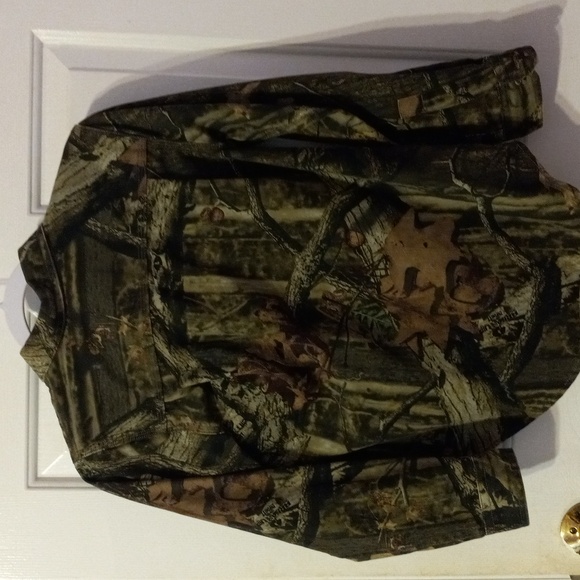 Boys Russell outdoor camouflage shirt - Picture 6 of 7